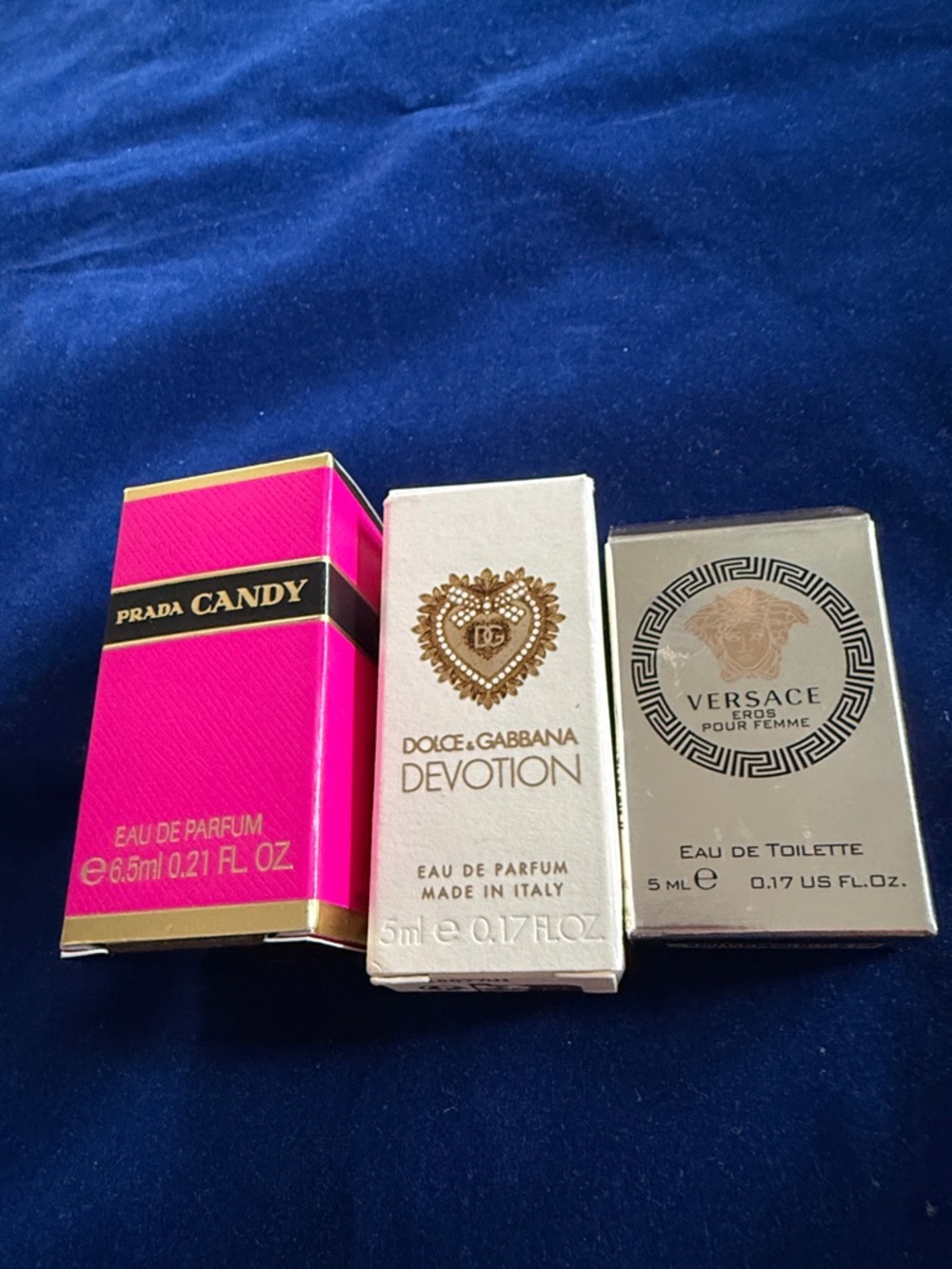 Prada Candy Mini Eau de Parfum Pink & Gold Box
